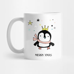 Xmas Doodle - Penguin Mug